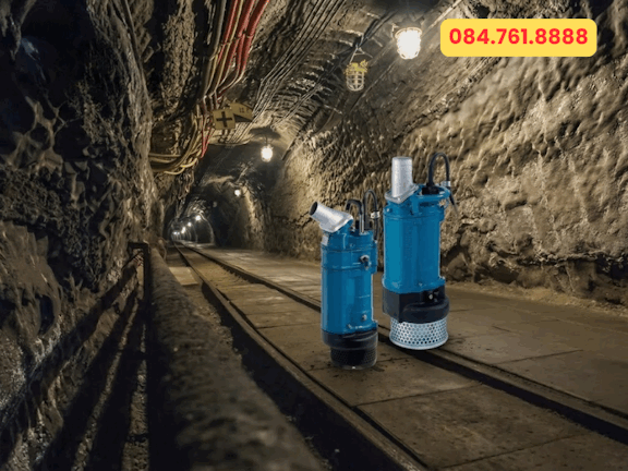 Quá trình khởi động dòng Máy bơm chìm Tsurumi KTZ22.2 rất đơn giản